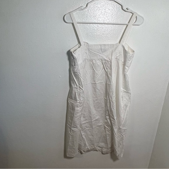 Loft Sleeveless Twist Neck Dress White - Picture 10 of 13
